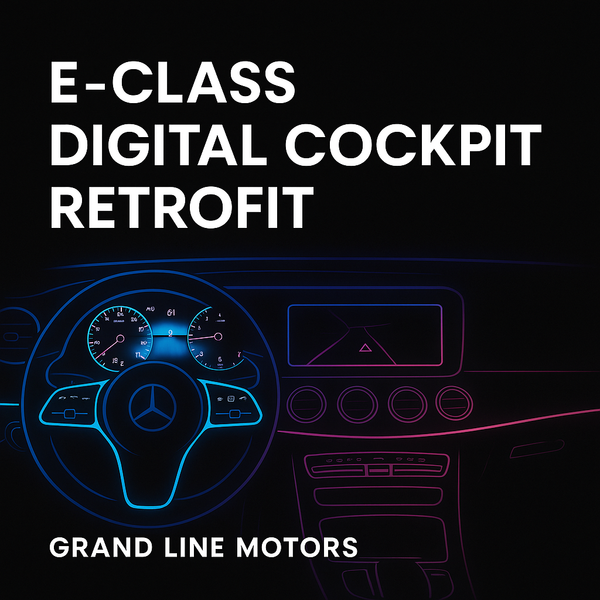 E-Class W213/W238 digital cockpit retrofit