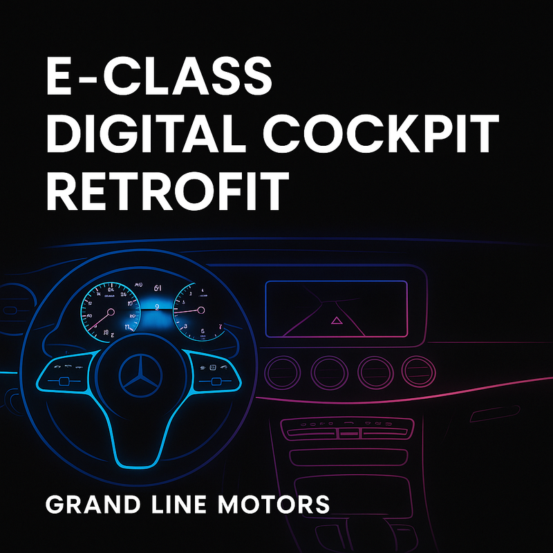 E-Class W213/W238 digital cockpit retrofit