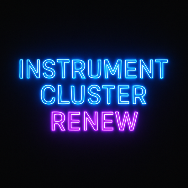 Instrument Cluster Renew/Virginization