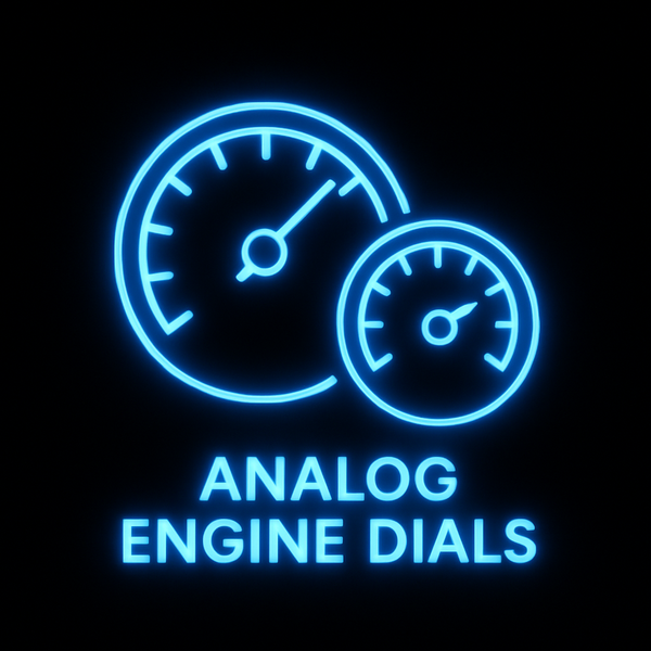 Analog Engine Dials