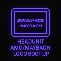 Headunit AMG/Maybach logo boot up