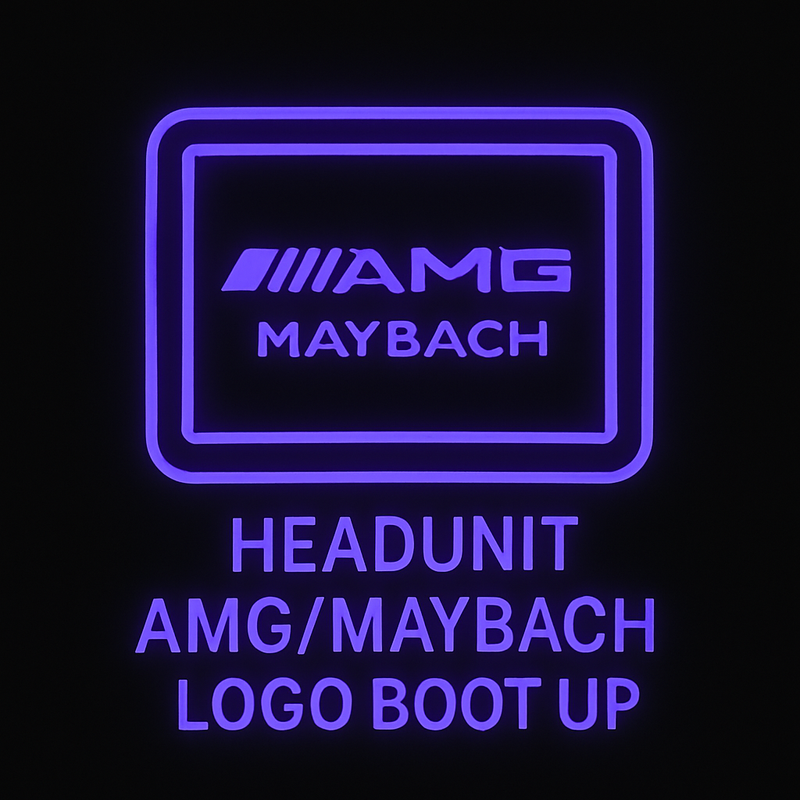Headunit AMG/Maybach logo boot up