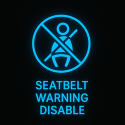 Seatbelt Warning Disable
